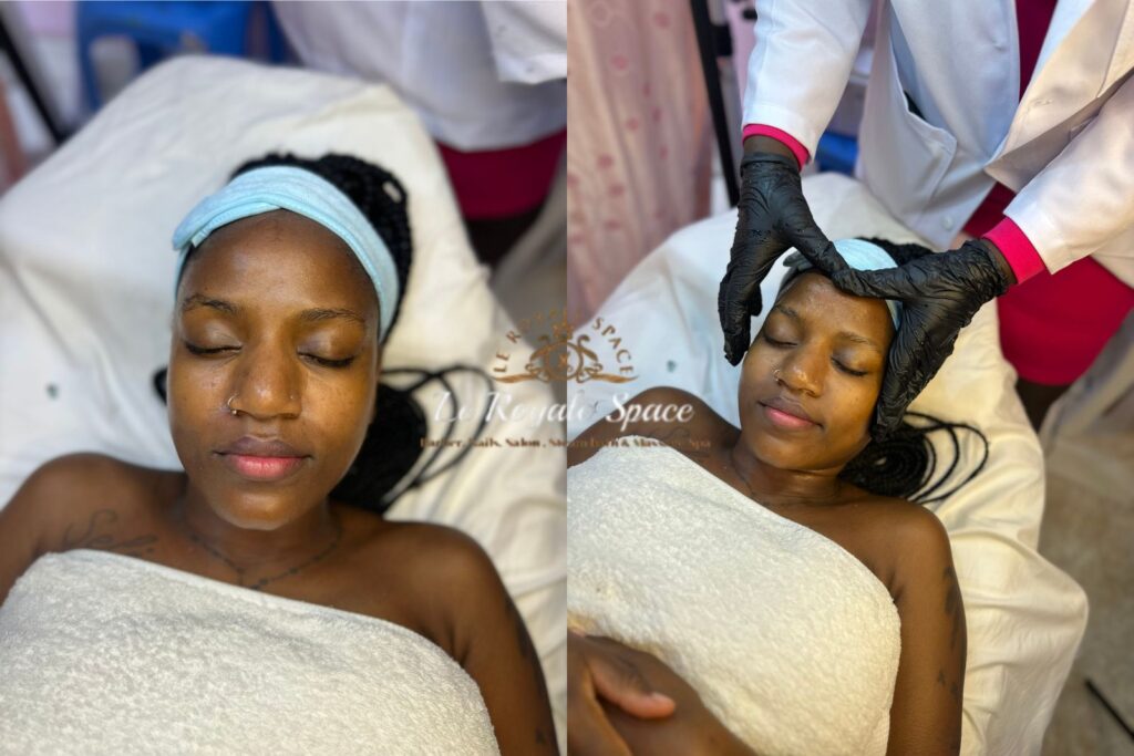 hydrotherapy facial Nairobi at Le Royale Space