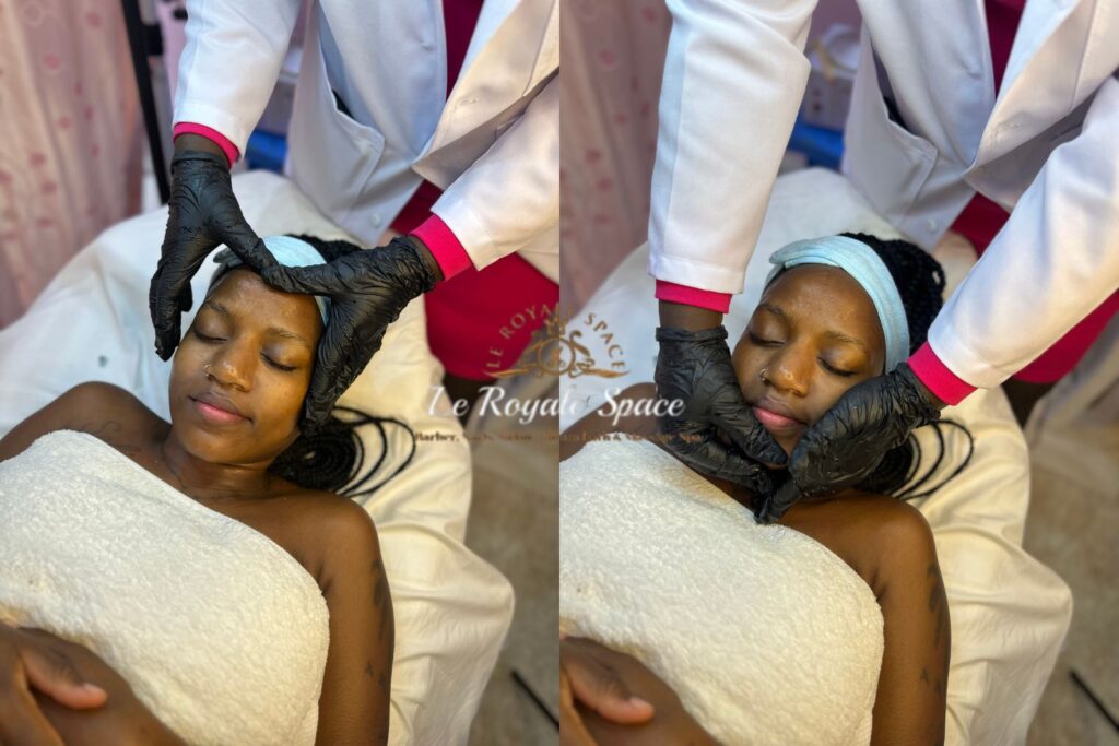 hydrotherapy facial Nairobi at Le Royale Space
